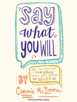 Say_What_You_Will